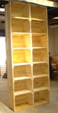 cajas madera estanterias